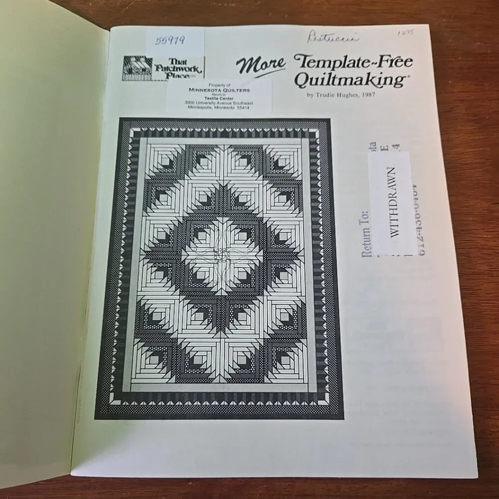 More Template-Free Quiltmaking by Trudie Hughes (1987, Trade Paperback)
